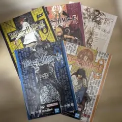 一番くじ DEATH NOTE F賞 クリアポスター 5点セット
