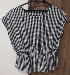 anySiS エニィスィス ギンガムチェック カットソー オンワード サイズ2