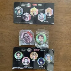 鬼滅の刃 くら寿司 箸置き 缶バッチ 2個セット