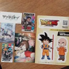 ドラゴンボール他ステッカーセット