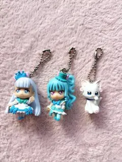 わんだふるぷりきゅあマスコット　キュアニャミー　キュアリリアン　ユキ