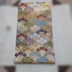 新品未使用】正絹 袋帯 雪輪絢麗文 六通柄 金糸 御所車 花車 礼装用 