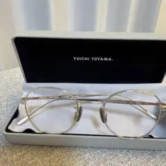 YUICHI TOYAMA U-112 メガネ メタルフレーム ゴールド 度入り - メルカリ