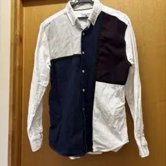 TRANS LAND URBANGARMENT パッチワークシャツ LL