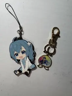 カラフルピーチ　るな　ラバーストラップ　キーホルダー　アクリル　アクキー カラフルピーチ るな 一番くじ ラバーストラップ｜Yahoo!フリマ