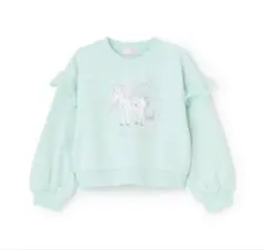 メゾピアノ　エンジェルアニマル　トレーナー　120センチ 新品