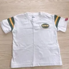 EDWIN ホワイト Tシャツ 90cm ストライプ袖