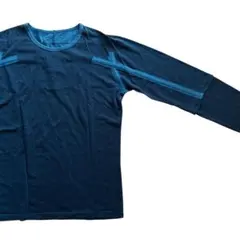 90's マリテフランソワジルボー ロンTee 切替パターン バックレースアップのサムネイル
