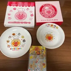 すかいらーく　アンパンマン　食器　プレート　皿　ボウル　スプーン　フォーク