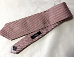 HUGO BOSS ヒューゴボス ネクタイ シルク100% ピンク ストライプのサムネイル