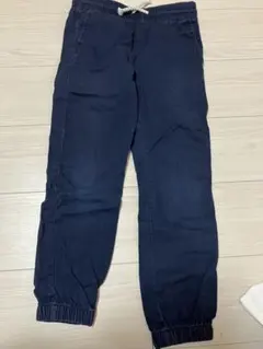 H&M ジョガーパンツ 128cm ネイビー