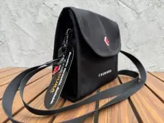 新品タグ付き ダントン ナイロン ショルダーバッグ クレミュ BLACK 正規品