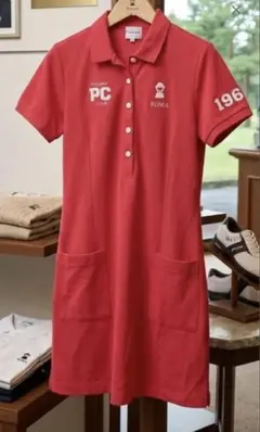Picone Club レディース ゴルフウェア ボーダー ワンピース サイズI