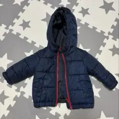 COMME CA ISM フード付きダウンジャケット 80