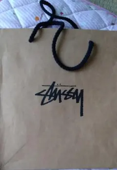 Stussy ショップ袋 ブラウン