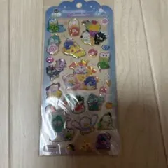 正規品サンリオ　はぴだんぶい　ドロップジュエリーシール