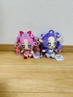 名探偵プリキュア ！ コロっとまんまる プリフェイスぬいぐるみvol.1　2種