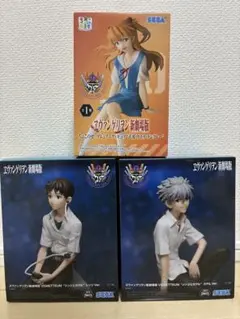 ぴ*い様 エヴァンゲリオン　フィギュアまとめ売り　シンジ、カヲル、アスカ　3体セ