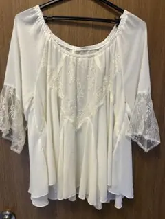 チュニック レース付き