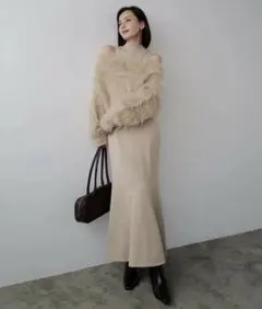 2026年最新】オフショルレイヤードニットワンピース anuansの人気