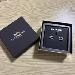 COACH Cロゴデザイン ピアス