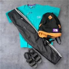NORTH FACE 紫タグ　adidas ナイロンパンツ　マーチン4点売り