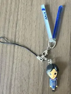 ANA 全日空 客室乗務員 CA 制服 フィギュア ストラップ