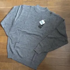 メンズ：ハイゲージハイネックセーター/Mサイズ