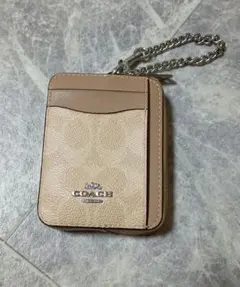 【美品】COACH　パスケース小物入れ