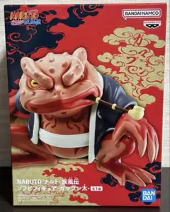 NARUTO ナルト 疾風伝 ソフビフィギュア ガマ吉 ガマブン太 フィギュア