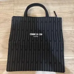 COMME CA ISM home トートバッグ ブラックのサムネイル