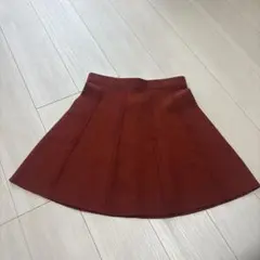 ZARA BASIC COLLECTION ミニスカート　サイズS テラコッタ