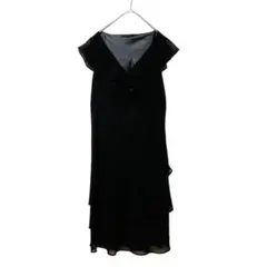 ペイトンプレイス ブラック 黒 ワンピース13B号 大きいサイズ フォーマル