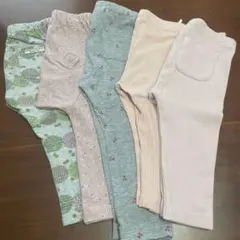女の子 保育園 着替え パンツ5本セット 10部丈