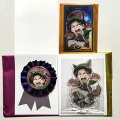 鬼滅の刃 ハロウィン アクリルスタンド バッジ メタリックカード / 村田