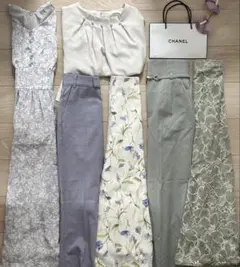 きれいめフェミニン ❤︎ パンツスカートmixコーデ　花柄　まとめ売り　美人百花のサムネイル