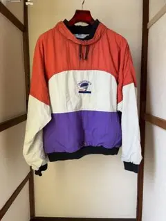 【希少】NBA 90s フェニックスサンズ ジャケットMサイズビンテージ韻マン 超希少 韻マン着用90s フェニックスサンズ 中綿ジャケットLビンテージ