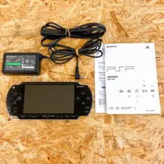 SONY PSP-1000 ブラック 本体 ACアダプター付 動作品 携帯ゲーム