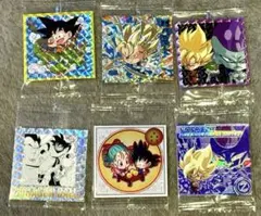 【即日発送】ドラゴンボール 超戦士シールウエハース超　ベジット　6枚セット