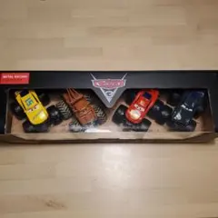 新品 箱有り 4台セット モンスタートラック オフロード マックイーン他 カーズ