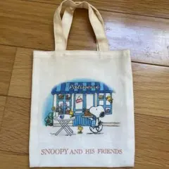 スヌーピー パティスリー ミニトートバッグ　16×15