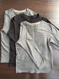 (130cm)UNIQLO極暖ヒートテックコットン長袖3枚セット