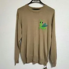 INSECT COLLECTION　カマキリくん　ニット　L 　ベージュ