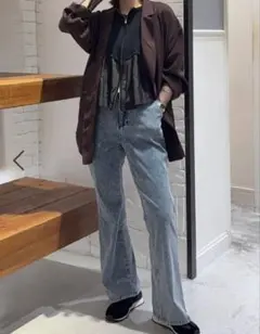 LEPSIM　よく伸びデニムパンツ Mサイズのサムネイル
