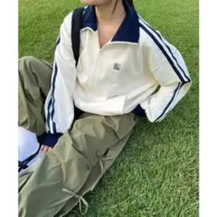 Nemne N+EM ジッパー付きハイネックジャージ