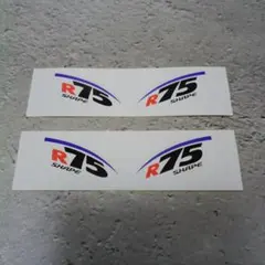 アライ Arai　R75 SHAPE シールドステッカー　2セット非売品　新品のサムネイル