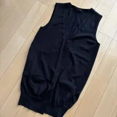S MaxMara 黒 ベスト Mサイズのサムネイル