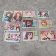 【新品】　五等分の花嫁　ウエハースカード　10枚　まとめ売り