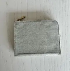 Scrap Book 二つ折り財布 L字ファスナー