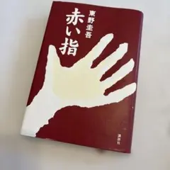 赤い指